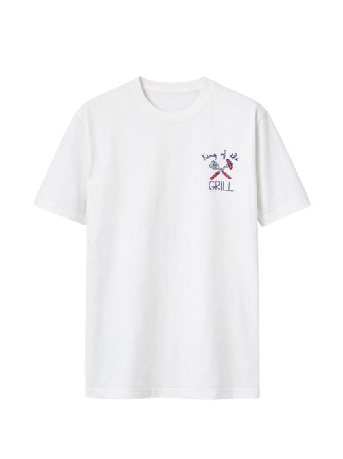 T-shirt uomo Denver bianca MC2 SAINT BARTH | PORTOFINO04334L